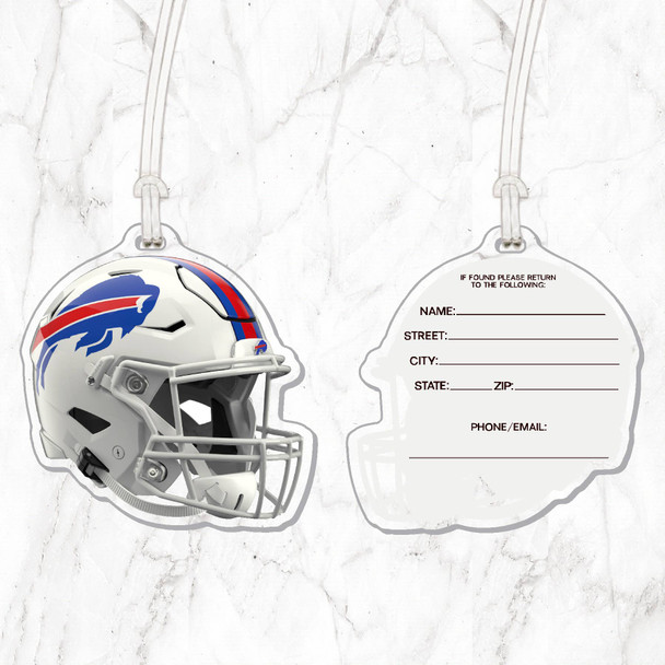 NFL Buffalo Bills Acrylic Luggage Tag