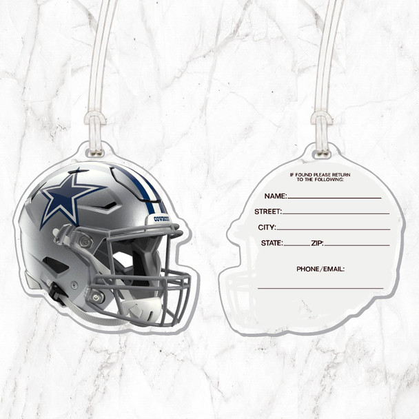 NFL Dallas Cowboys Acrylic Luggage Tag