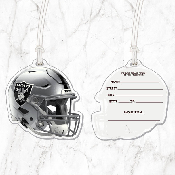 NFL Las Vegas Raiders Acrylic Luggage Tag