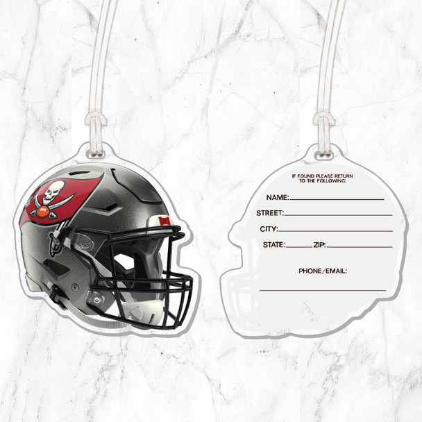 NFL Tampa Bay Buccaneers Acrylic Luggage Tag