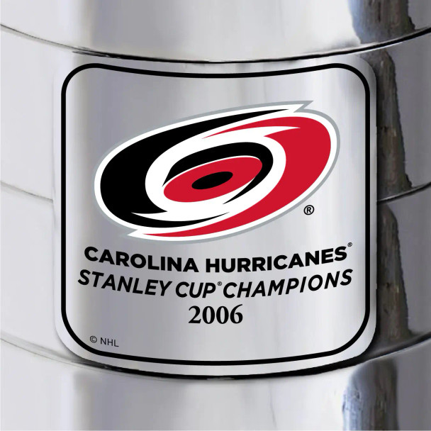 NHL Carolina Hurricanes 2006 Replica Stanley Cup