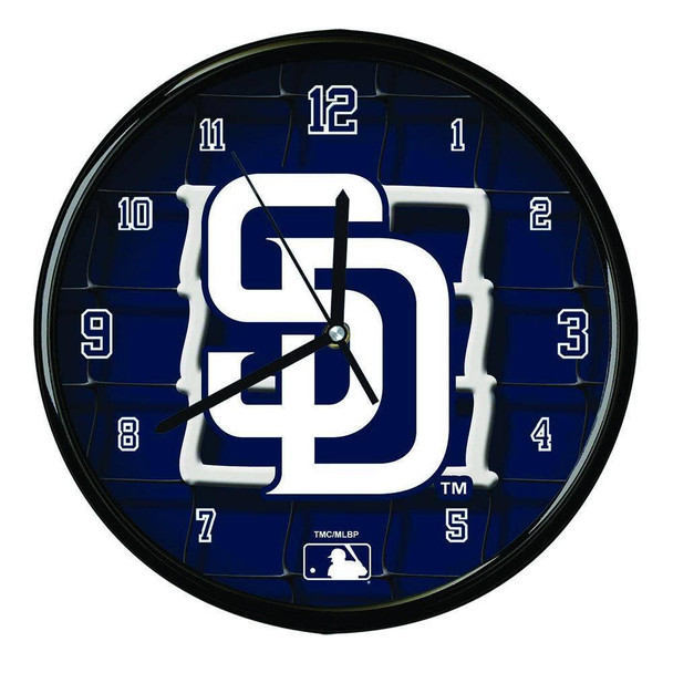 San Diego Padres 12" Team Net Clock