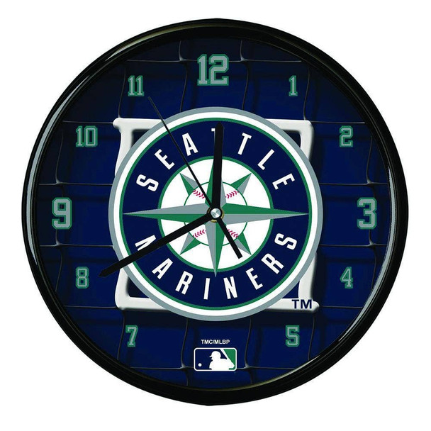 Seattle Mariners 12" Team Net Clock