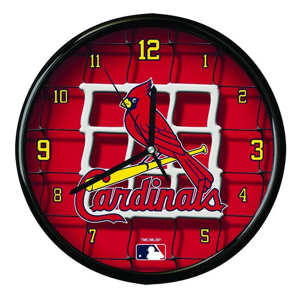 St. Louis Cardinals 12" Team Net Clock
