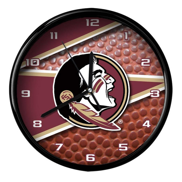 Florida State Seminoles 12" Football Clock