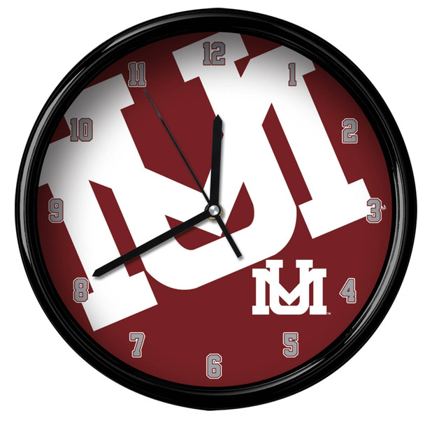 Montana Grizzlies Big Logo Clock