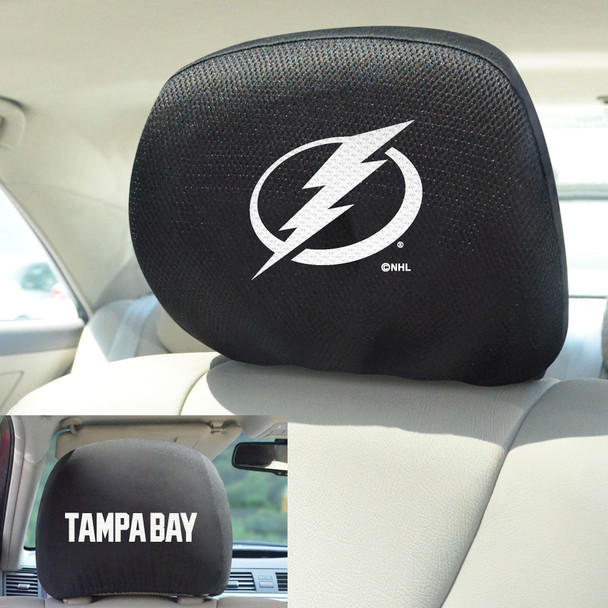 NHL - Tampa Bay Lightning Head Rest Cover 10"x13"