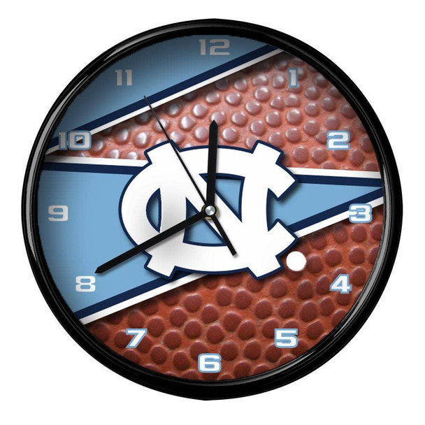 North Carolina Tar Heels 12" Football Clock