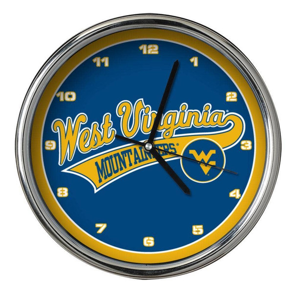 West Virginia Chrome Clock