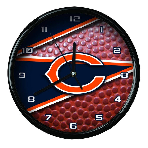 Chicago Bears 12" Football Clock