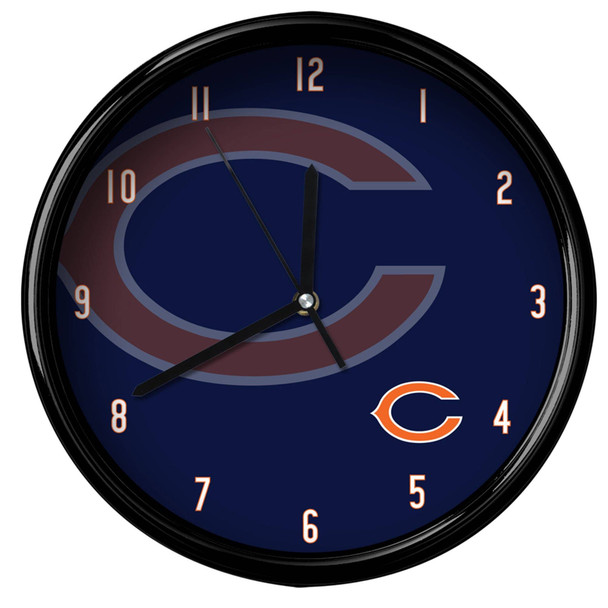 Chicago Bears Big Logo Clock