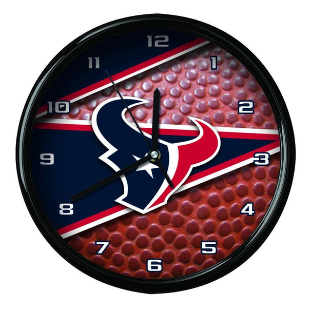 Houston Texans 12" Football Clock