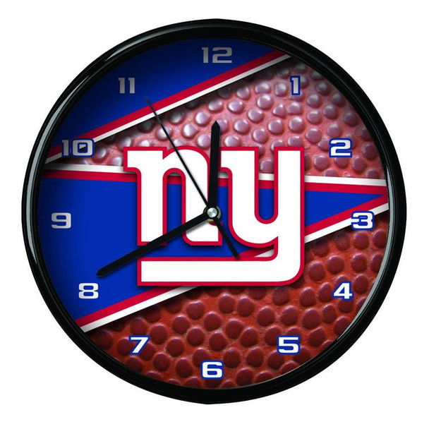 New York Giants 12" Football Clock
