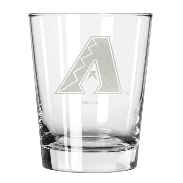 Arizona Diamondbacks 15oz Old Fashioned w/Etched Logo