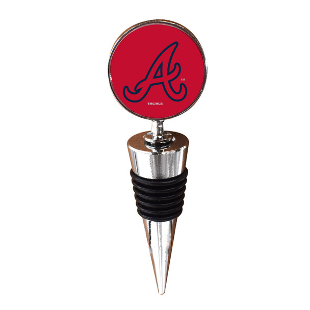 Atlanta Braves Stainless Steel Wine Stopper