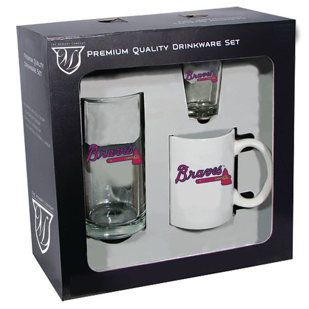 Atlanta Braves Drinkware Set