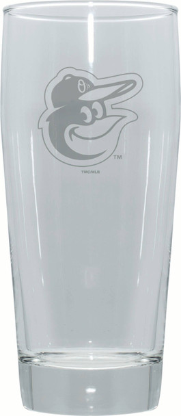 Baltimore Orioles 16oz Pub Pilsner w/Etched Logo