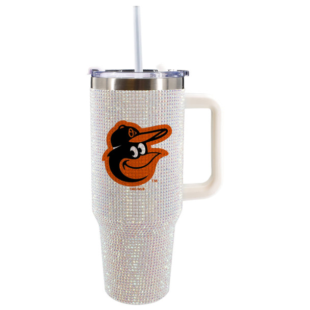 Baltimore Orioles 40oz Bling Tumbler