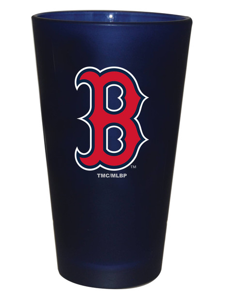 Boston Red Sox 16oz Color Frosted Pint Color Logo