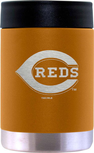 Cincinnati Reds 12oz Canyon Can Holder Etched Logo