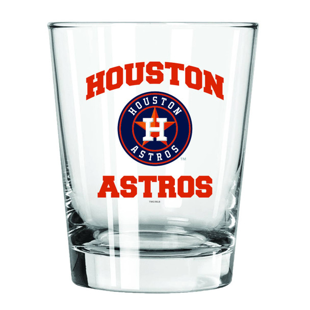 Houston Astros 15oz Old Fashioned w/Arches Logo