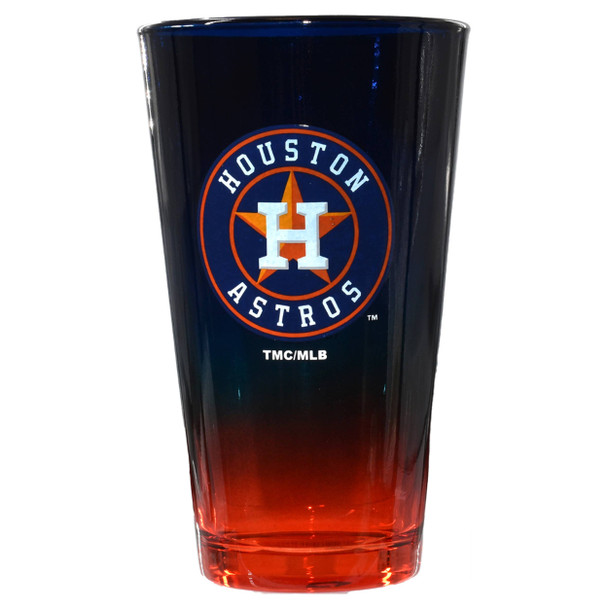Houston Astros 16oz Ombre Pint Glass