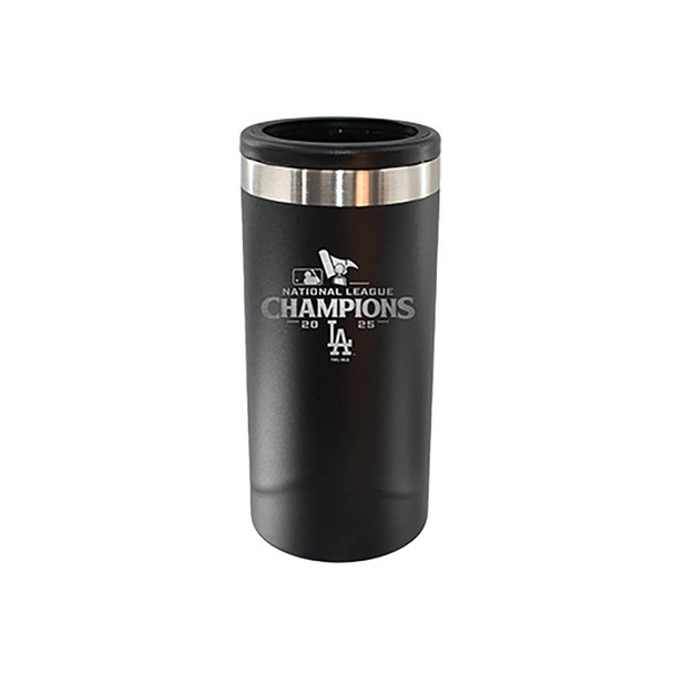 Dodgers 12oz Etch Slim Can Holder 2025 World Series Champ