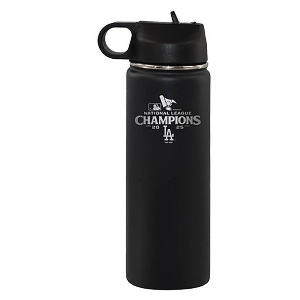 LA Dodgers 22oz Etched Water Bottle 2025 World Series Champ