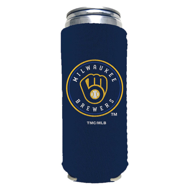 Milwaukee Brewers 12oz Slim Can Insulator