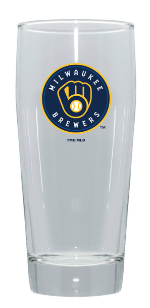 Milwaukee Brewers 16oz Pub Pilsner w/Color Logo