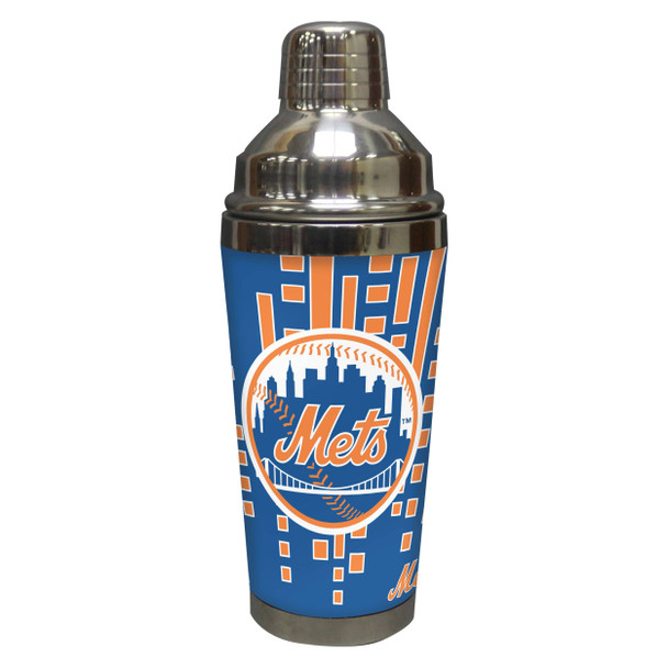 New York Mets Stainless Steel Cocktail Shaker