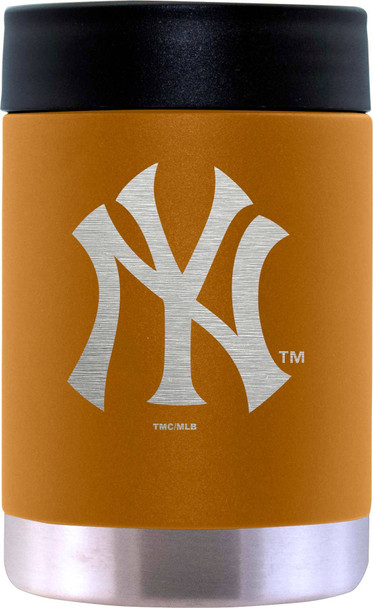 New York Yankees 12oz Canyon Can Holder Etched Logo