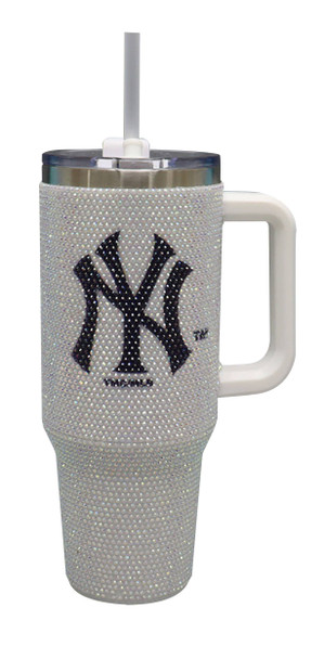 New York Yankees 40oz Bling Tumbler