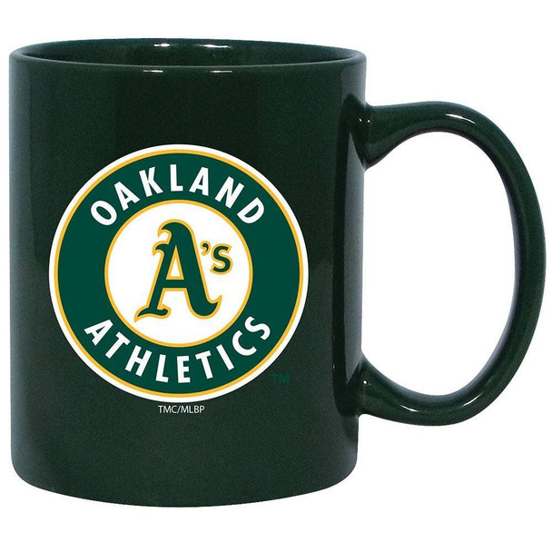 Oakland Athletics 11oz Colored Ceramic Mug