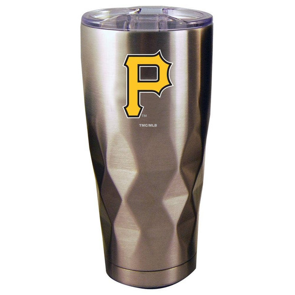 Pittsburgh Pirates 22oz Stainless Steel Diamond Tumbler
