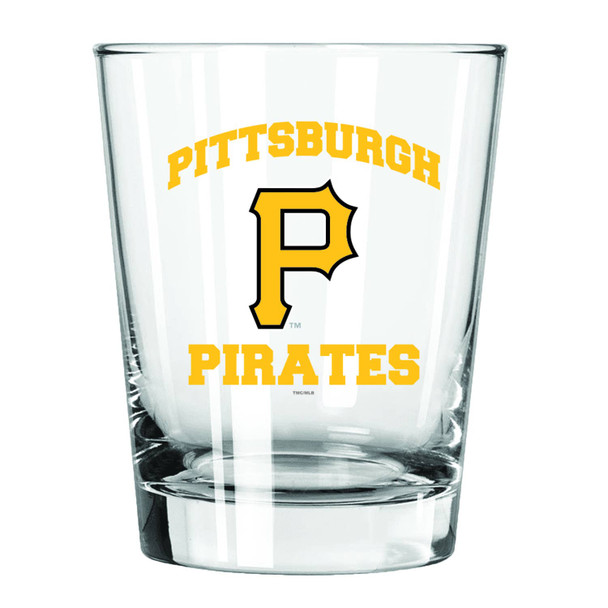Pittsburgh Pirates 15oz Old Fashioned w/Arches Logo