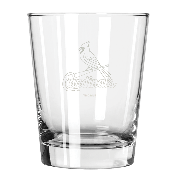 St. Louis Cardinals 15oz Old Fashioned w/Etched Logo