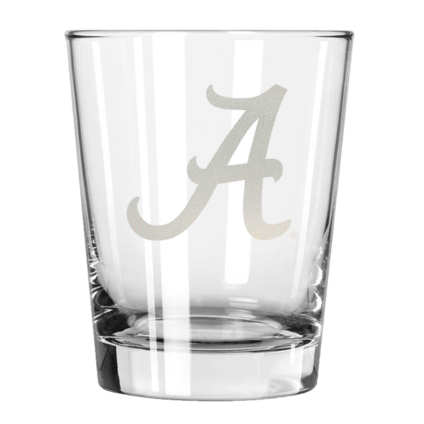 Alabama Crimson Tide 15oz Old Fashioned w/Etched Logo