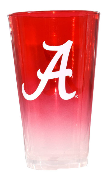 Alabama Crimson Tide 16oz Ombre Pint Glass