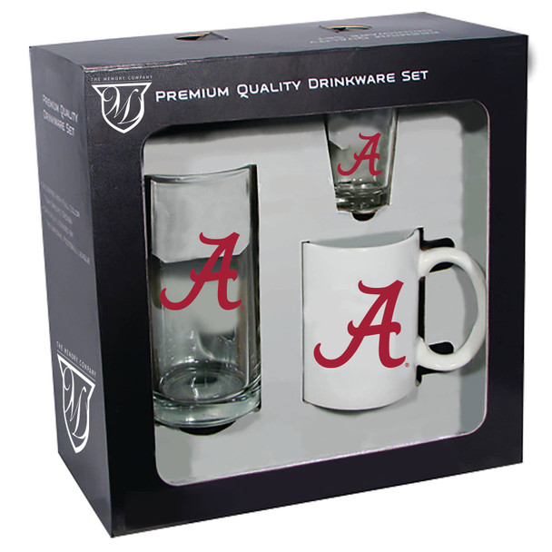 Alabama Crimson Tide Drinkware Set