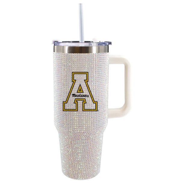 Appalachian State Mountaineers 40oz Bling Tumbler