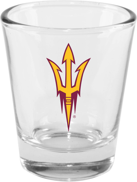 Arizona State Sun Devils 2oz Clear Collector Glass