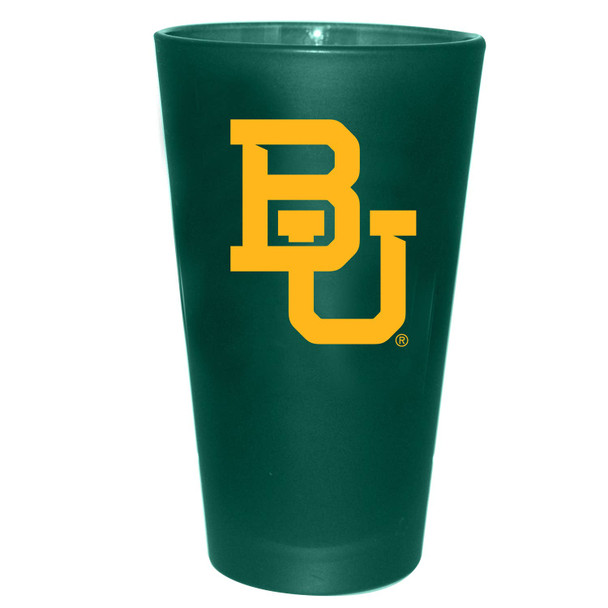 Baylor Bears 16oz Color Frosted Pint Color Logo