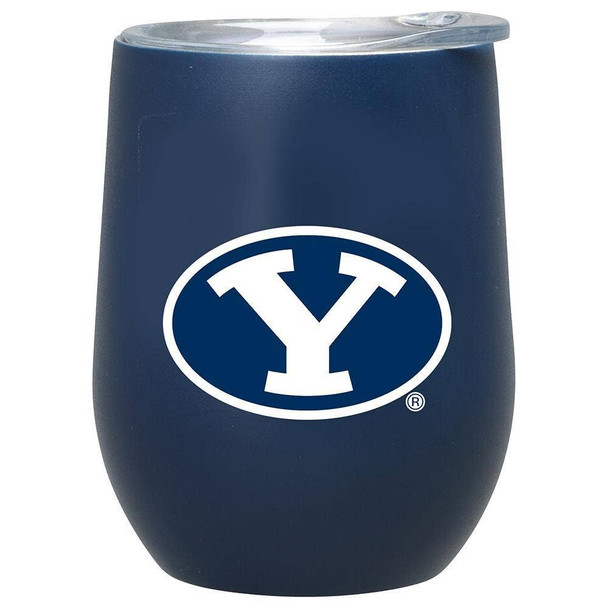 BYU Cougars Matte Stemless Tumbler