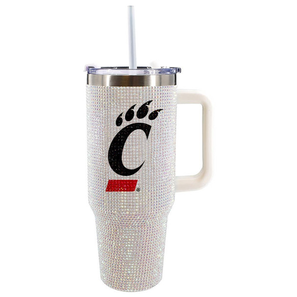 Cincinnati Bearcats 40oz Bling Tumbler