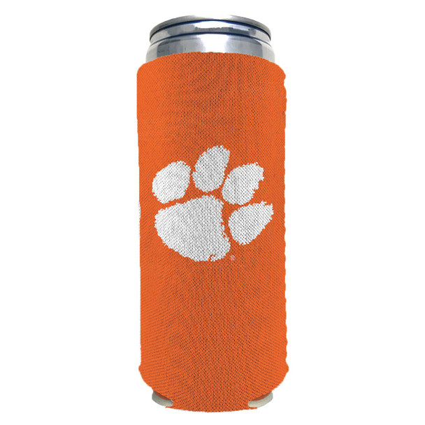Clemson Tigers 12oz Slim Can Insulator