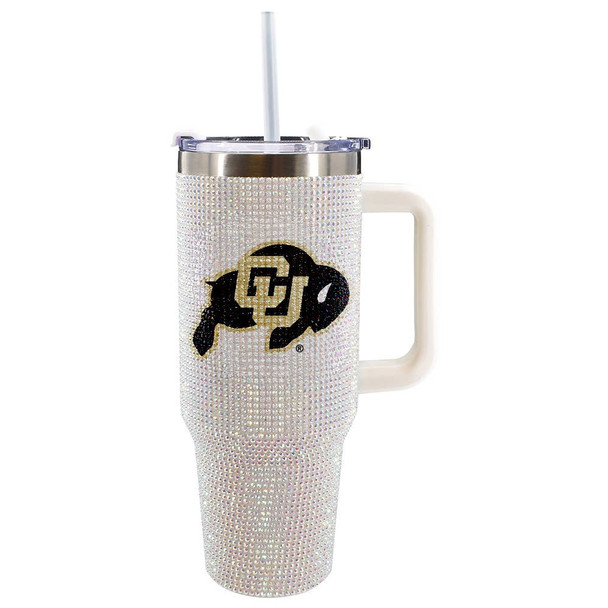 Colorado Buffaloes 40oz Bling Tumbler