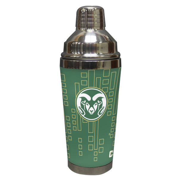 Colorado State Rams Stainless Steel Cocktail Shaker