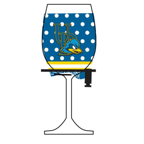 Delaware Wine Glass Woozie