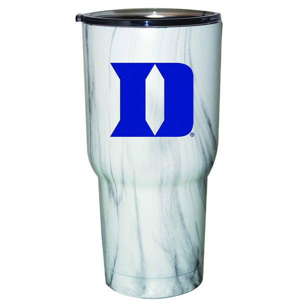 Duke Blue Devils Marble Stainless Steel Tumbler